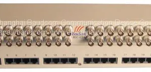24 Ports G.703 E1 Balun Panel 75 Ohm to 120 Ohm Impedance Converter thumbnail-2