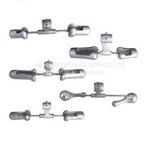 Aluminum Alloy Clamp Vibration Damper for Protecting Prefromed Fittings thumbnail-3
