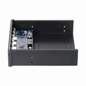 Unestech Computer Front Panel Optical Drives 4 Ports USB 3.0 + 2 Ports Type-C Internal Expansion Bracket Mount HUB Bay thumbnail-4