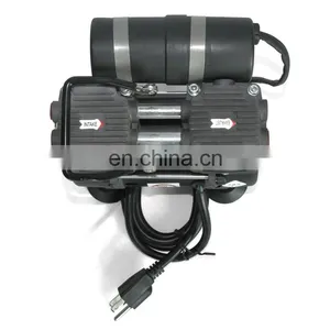 High Quality Low Noise Mini Oil Free Piston Vacuum Pump for Milking Machine thumbnail-6