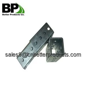 Galvanized Square Tubing Are Used for Mounting Cart Corrals thumbnail-2