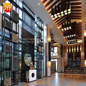 Jyf0023 Stainless Steel Restaurant Lattice Room Dividers thumbnail-5