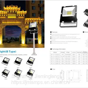 High Power 100w Outdoor Garden Aluminum LED Flood Light Sport Flood Light IP65 JML-FL-B100W thumbnail-5