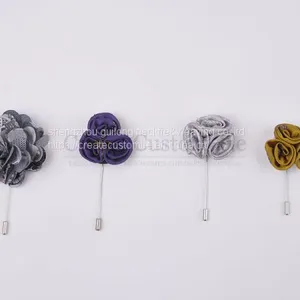 Custom Flower Brooches Custom Men Brooch Corsage Custom Men Flowr Brooches thumbnail-1