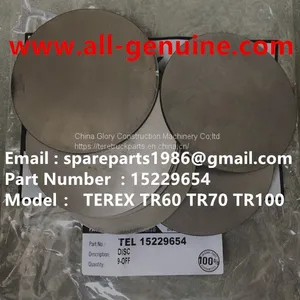 TEREX 15229654 DISC ALLISON TR100 TR70 OFF HIGHWAY RIGID DUMP TRUCK MINING HAULER TRANSMISSION thumbnail-1