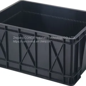 Anti-static ESD PCB Plastic Storage Box With Slot for Electronic Factory 600*400*330mm thumbnail-2