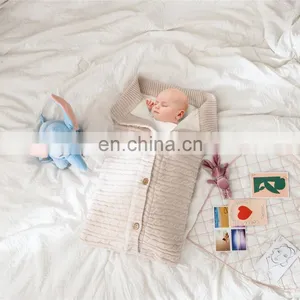 Wholesale Luxury Acrylic Knitted Kids Baby Children Super Soft Blanket Throw For Sofa Chair thumbnail-2