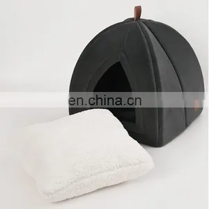 2020 Stylish Fancy Anti-mud Soft Comfy Calming 2 in 1 Cat Tent For Cat thumbnail-4