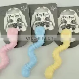Earthworm Shape Puppy Chew Toy Play Toy Safe Material and Cute Shape thumbnail-1