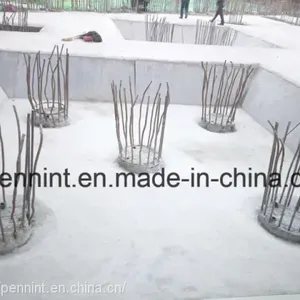 Self-adhesive HDPE Waterproofing Membrane Basement Material Pre-applied Sand Coated thumbnail-1