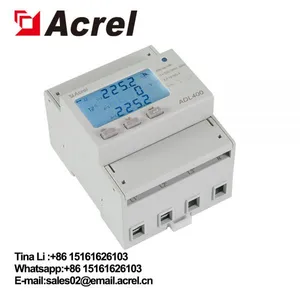 Acrel ADL400 Three Phase Energy Measure Digital Din-rail Electricity Energy Meter thumbnail-1