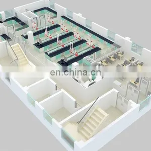 School Hospital Medical Laboratory Equipment Side Bench Workbench thumbnail-4