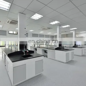 Phenolic Resin Worktop Laboratory Furniture Table Metal Work Bench thumbnail-6