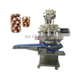 Easy Operating Double Filling Encrusting Machine for Chocolate Filled Shortbread Cookies Machine thumbnail-1