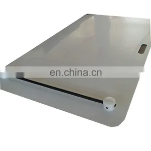 Artificial Ice Skating Rink Abrasion Resistant Hockey Training Aids Mat Ice Hockey Pad PE Material Hdpe Shooting Pad Synthetic thumbnail-1