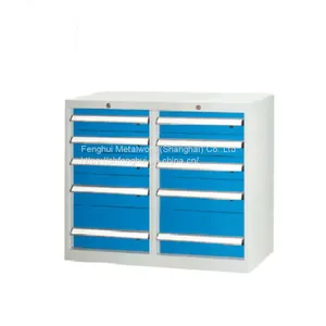 Metal Drawer Tool Cabinet With More Drawers Industrial Garage Work Bench Drawer Tool Cabinet thumbnail-3