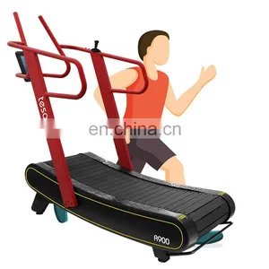 Curved Treadmill&air Runner for HIIT Low Weight Running Machine Exercise Equipment Mechanical Treadmill for Functional Trainer thumbnail-1
