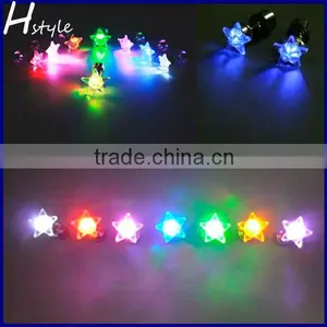 Favorites Compare Flashing LED Star Earring SL006 thumbnail-1