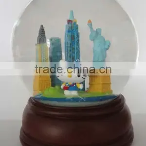 2014 Resin Wedding Favors Christmas Snow Globe Wholesale thumbnail-3