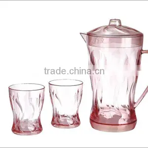 Plastic Water Jug Sets With 2 Cups thumbnail-1