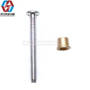 4.8mm 6.4mm Magna-Grip Aluminum Steel Huck Lock Bolts With Collars thumbnail-3