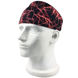 Sports Headbands for Men, Workout Accessories, Sweat Band, Sweat Wicking Head Band Sweatbands for Running Gym Training Tennis Basketball Football, Unisex Hairband thumbnail-3