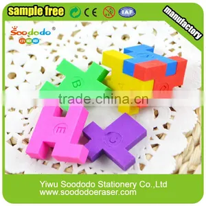 3D Magic Cube Shaped Fancy Erasers For Kids, Promotional Gifts thumbnail-2