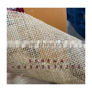 Vietnam Manufacturer Semi Bleached Square Rattan Cane Mesh Webbing for Making Furniture (Serena WS +84989638256) thumbnail-5