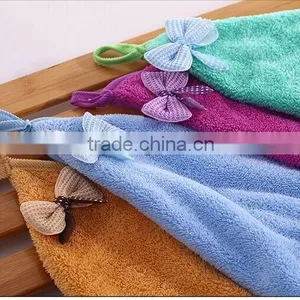 From China Textile Manufactory Large Supply Coral Velvet Fabric Cheap Colorful Custom Printed Hand Towels thumbnail-4