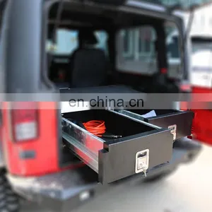 HFTM Modify SUV Rear Drawers 4x4 System Car Trunk Drawer Storage for Jeep SUV Rear Box Kits Factory Supply thumbnail-2