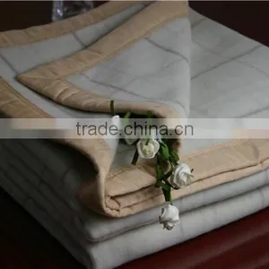 Spanish Soft Pure Woven Wool Throw Blanket thumbnail-1