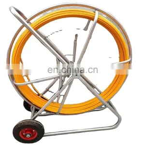 Tracable Fiberglass Rodding Cane 8mm*300m Conduit Snake Rod High Tensile Frp Duct Rodder thumbnail-3