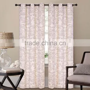 BLACKOUT SOLID WINDOW CURTAIN WITH BIG SQUARE RINGS thumbnail-1