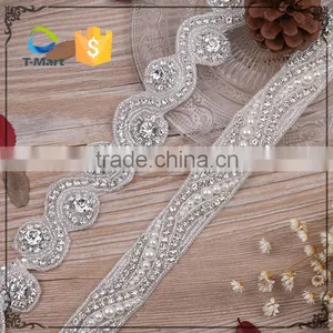 India Price Bridal Lace Applique Work Design thumbnail-2