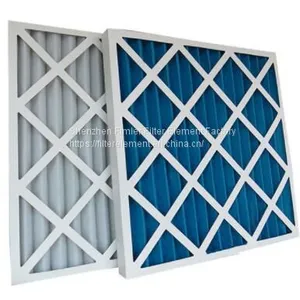 Cardboard Frame Disposable Pre Air Filter Used for Industrial Air Conditioner thumbnail-1