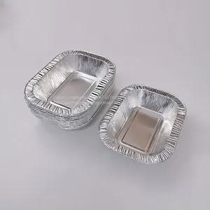 450ml Small Tin Foil Baking Containers thumbnail-3