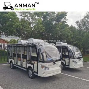 Luxury Electric Bus, 14 Person Sightseeing Mini Bus thumbnail-4