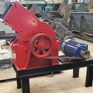 Small Concrete Stone Sand Making Machine, Green Stone Hammer Crusher thumbnail-1