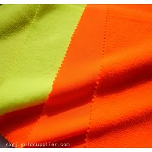 EN471 Fluorescent Reflective Safety Fleece Fabric - High Visibility Uniform Fleece Manufacturer - Wholesale Micro Polar Fleece EN471 Certified thumbnail-4
