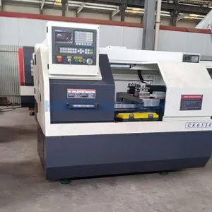 Hot Sale CK6130 Mini Automatic CNC Lathe Machine Multifunctional Small Metal Turning Lathe for Light & Medium Duty Machining thumbnail-2