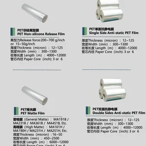 PET Release Liner and Film Facestock for Self Adhesive (pressure Sensitive) Materials, and BOPP Functional Pack Films for Packaging Industry thumbnail-2