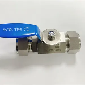316 Stainless Steel 2-Port Internal Thread Straight-Through Manual Ball Valve thumbnail-4
