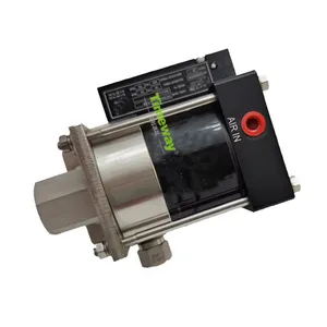 AHP03 Hydraulic Pump AHP03-1S-188 Piston Pump Single Action Portable Ultra High Pressure Pneumatic Hydraulic Testing Pump thumbnail-3
