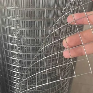 Factory Galvanized Iron Wire Mesh Roll Square Hole Welded Steel Chicken Cage Mesh With PVC Coating thumbnail-1