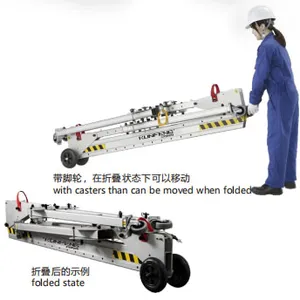 Light Aluminum Folding Gantry Crane for Cleanrooms thumbnail-4
