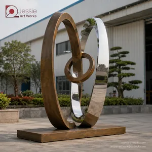 Garden Metal Abstract Sculpture thumbnail-1