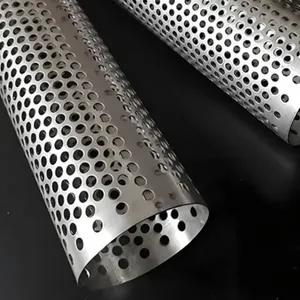 Double Layer Detachable Stainless Steel Perforated Filter Tube for Hot Melt Glue Machines thumbnail-3