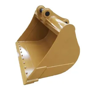 Wholesale 20 Ton Excavator Mud Bucket Silt Bucket Custom OEM ODM Heavy Duty Steel CE ISO thumbnail-1