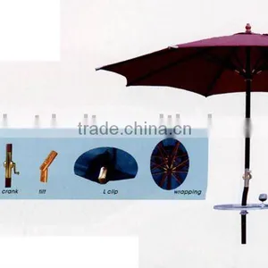 Wooden Umbrella(EWU09005) thumbnail-1