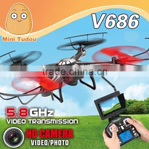2015 V686g Hot Sale rc Drones Shantou Chenghai Toy Factory WL Toys V686G 2.4G 4CH 3D Rolling Fly Headless Quad Copter thumbnail-3